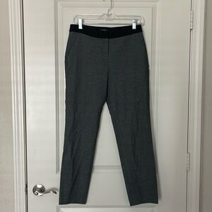 Express Columnist Ankle Pants-Gray